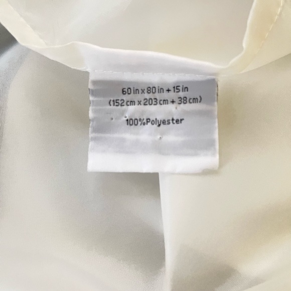 Dust Ruffle size 60”x80”+15” - Picture 6 of 7